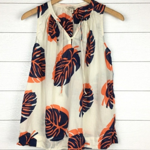 Lucky Brand Sleeveless Top. 100% Cotton. - Picture 4 of 7